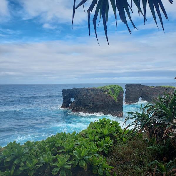 Ocean Landscape shot in Samoa