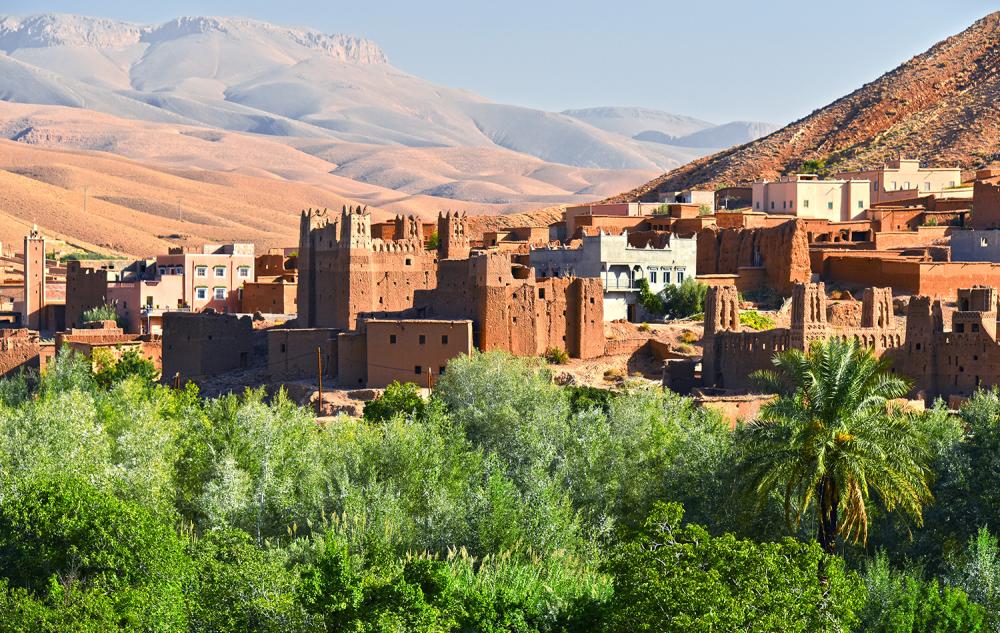 Link to Africa program pages. Image in Morocco