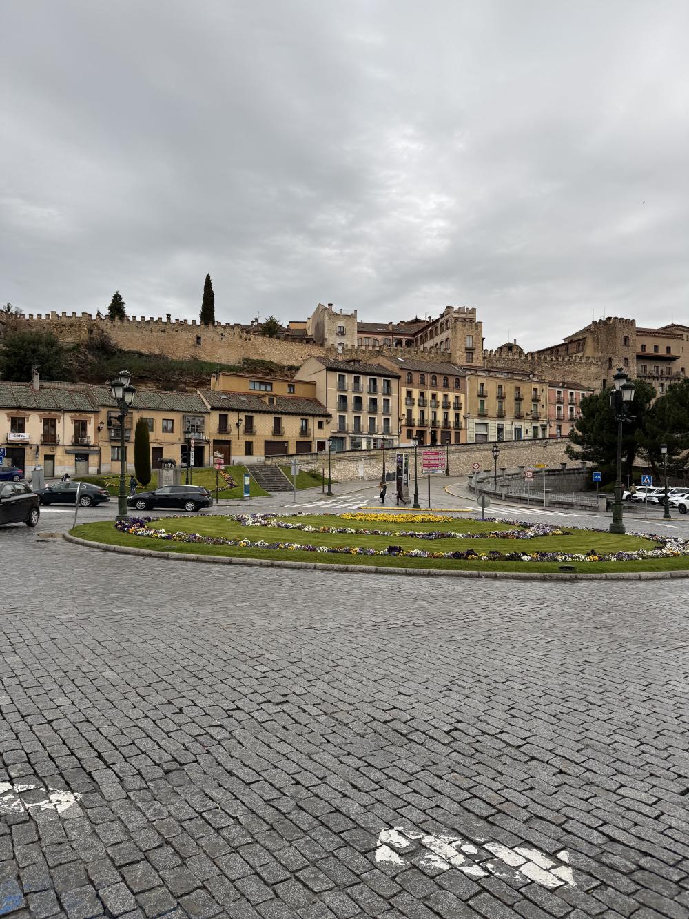 Plaza in Segovia, Spain