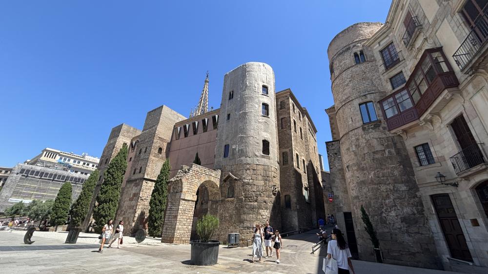A roman church in Barcelona