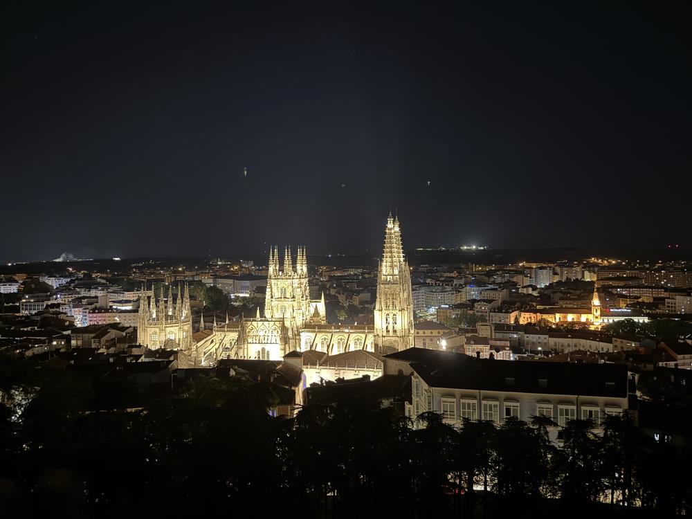 Oviedo at night