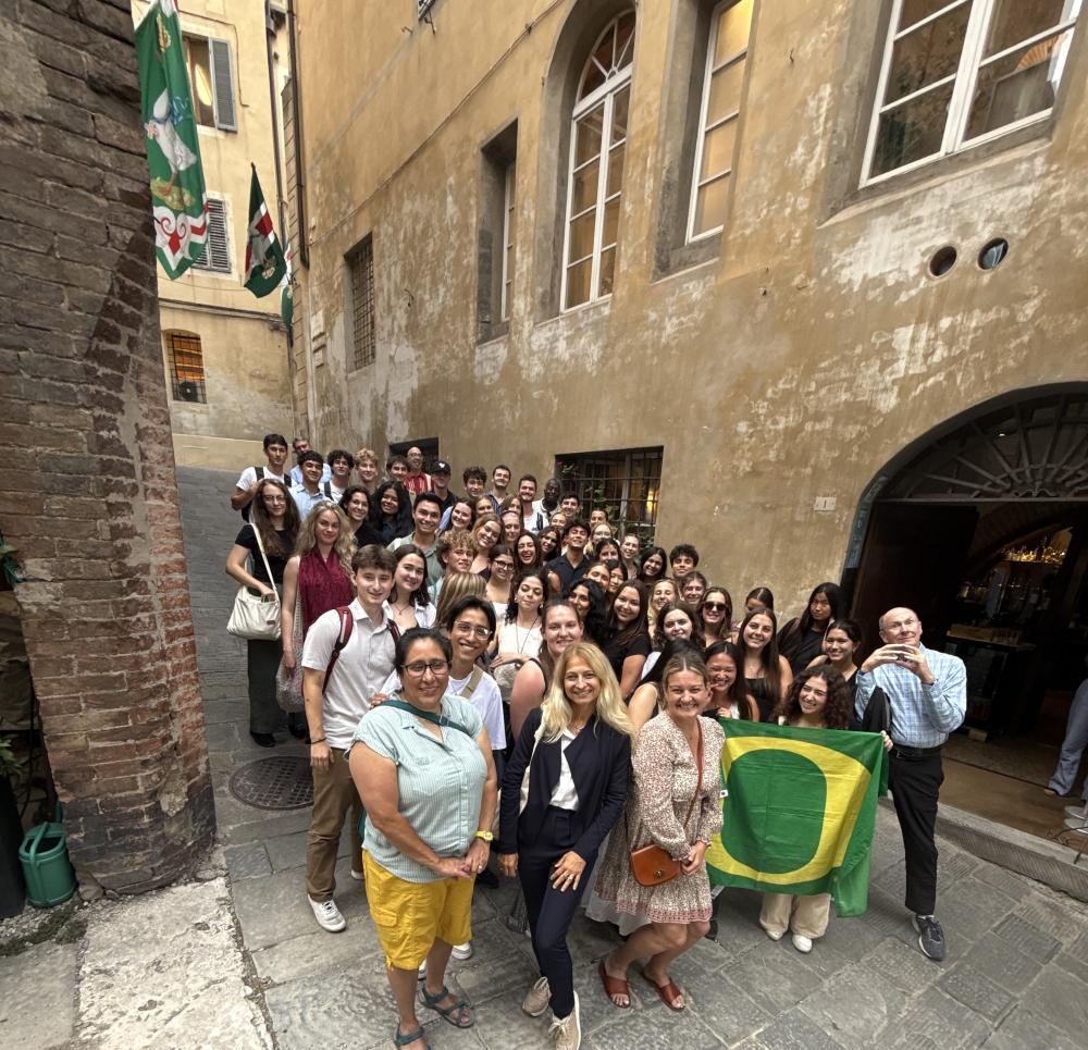 friends in italy