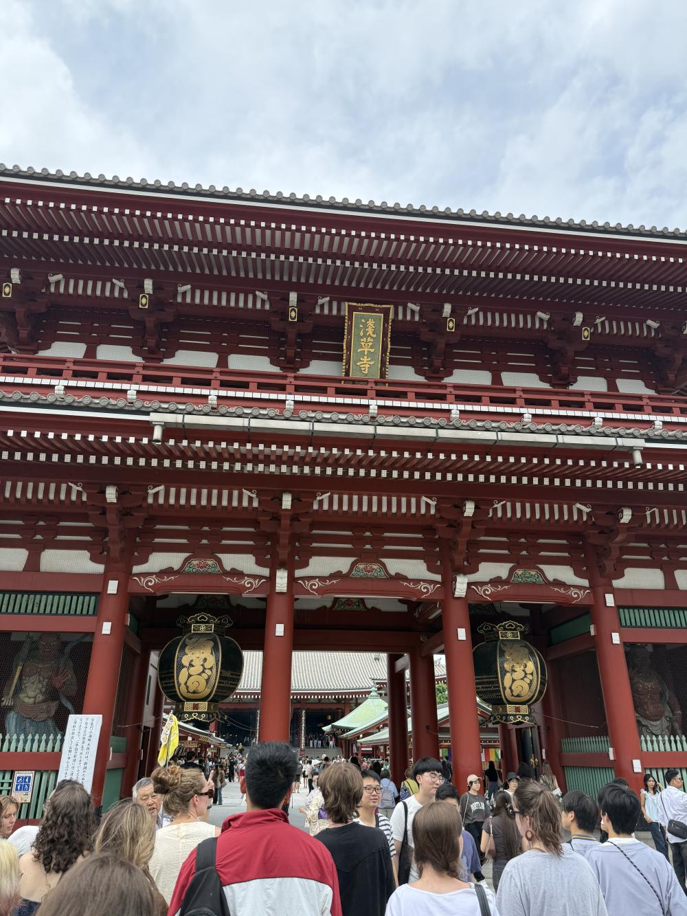 A temple in tokyo