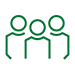 icon of three-person group