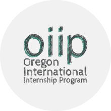 Oregon International Internship Program logo