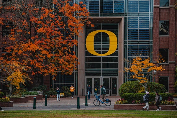 Lillis Building with O