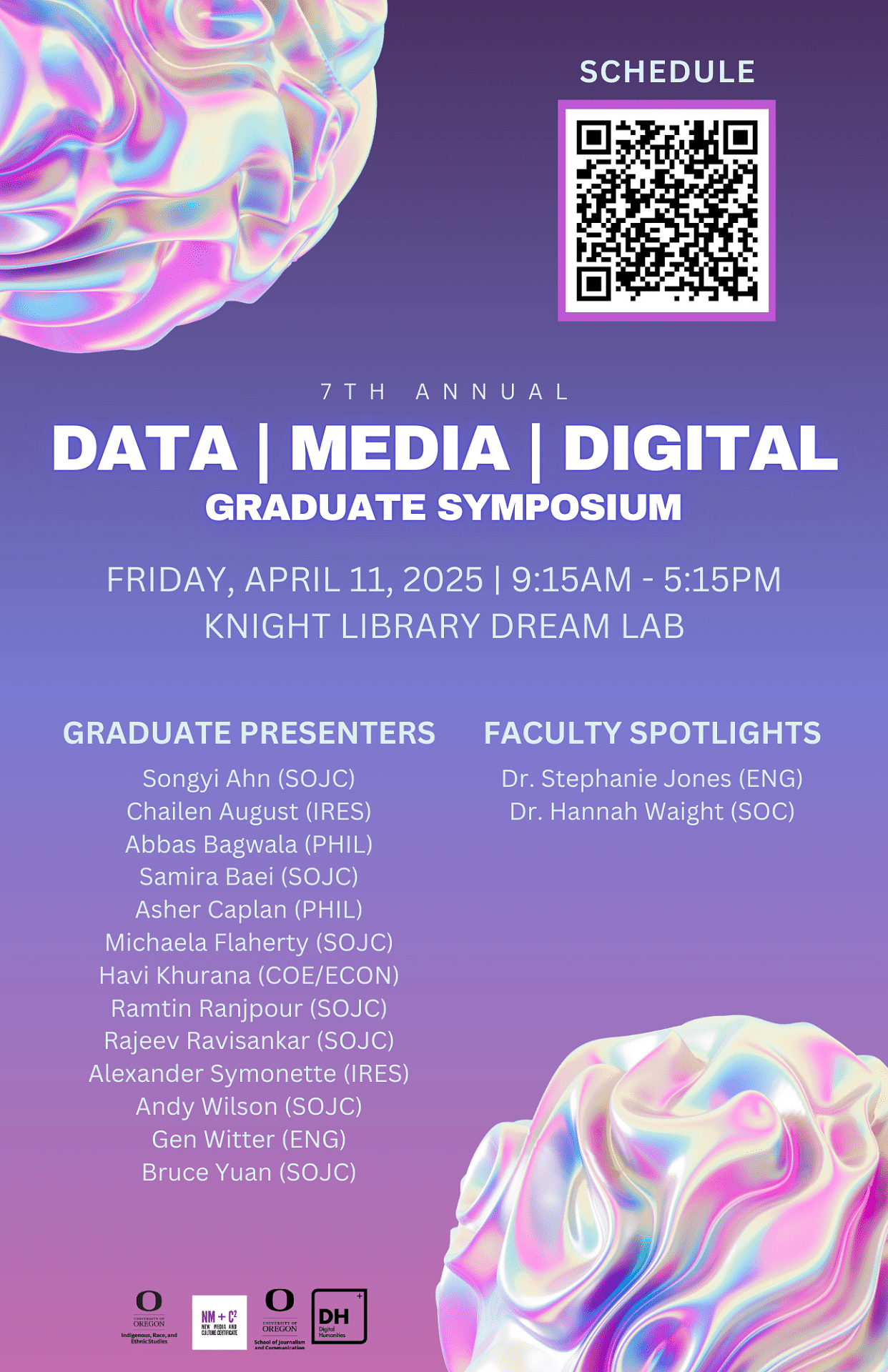 Poster of DMD Graduate Symposium 