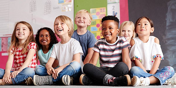 kids in class 
