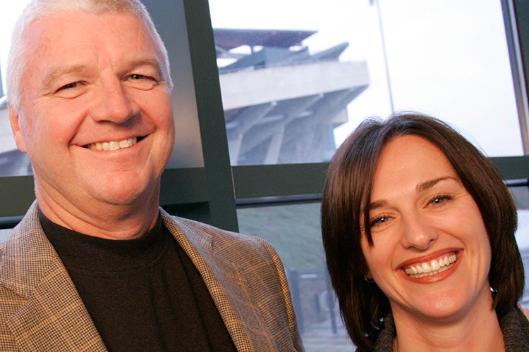 Photo of Pat and Stephanie Kilkenny