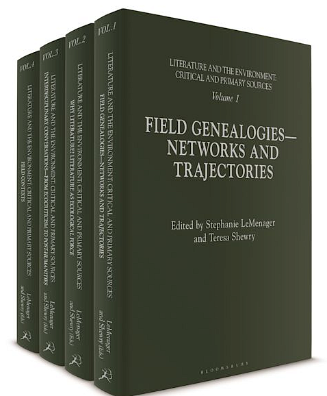 Four books from the Field Genealogies series displayed together.