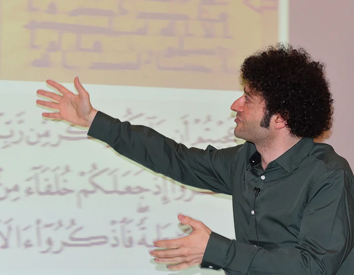 Teacher teaching class