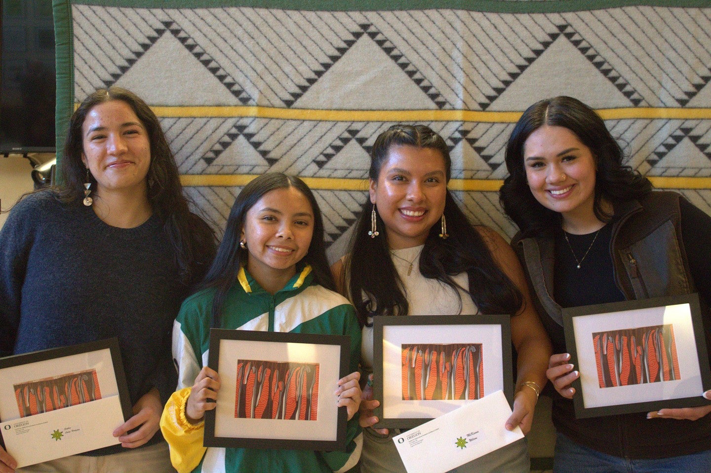 picture of four pride awardees