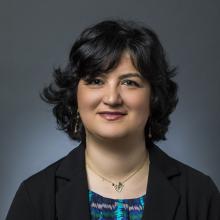 Portrait of Azadeh Yazdan.