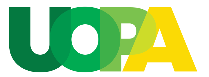 U O P A logo.