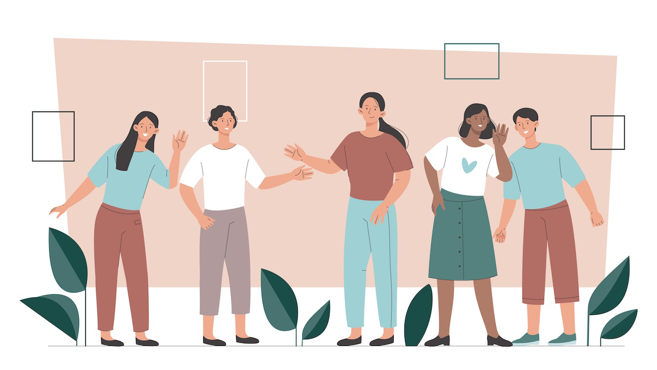 Five women and nonbinary people