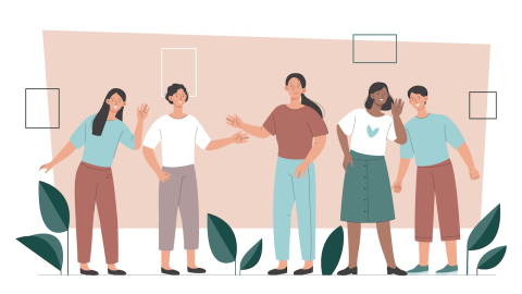 Five women and nonbinary people