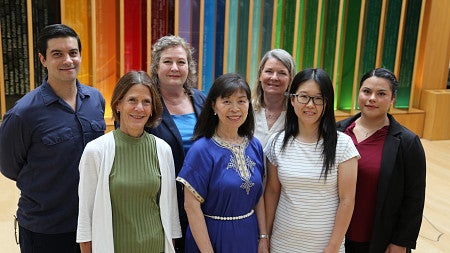 Group photo of ISSS staff