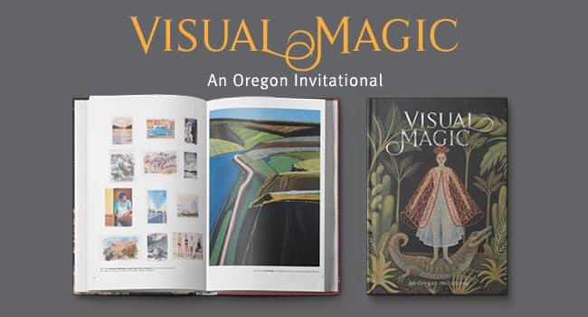 In the fantasy world illustration on the cover, a woman stands in a sheer dress and cape atop a crocodile, surrounded by tropical plants and trees in the dark.