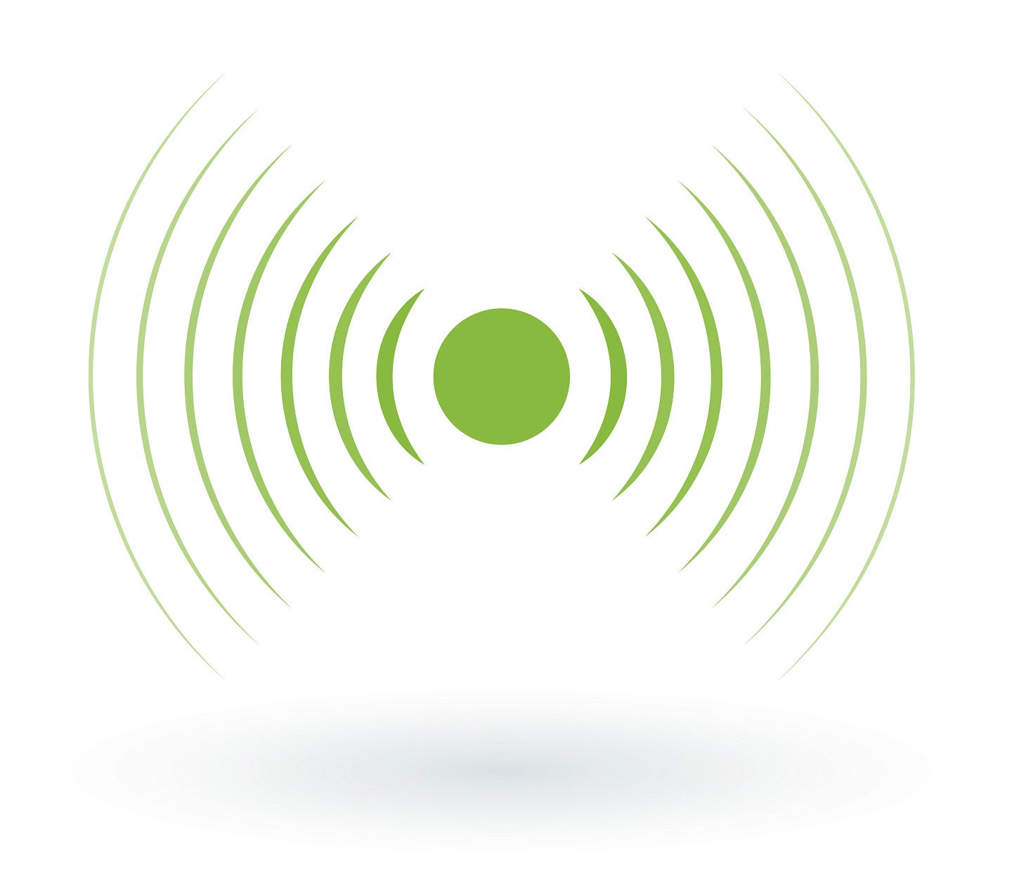 Ultrasound doppler in green