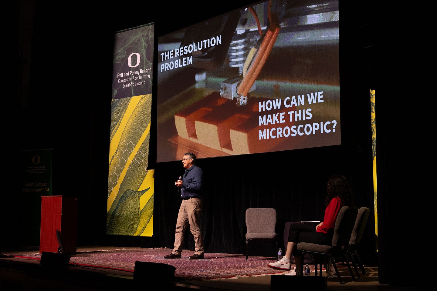 Science Knight Out speaker Paul Dalton