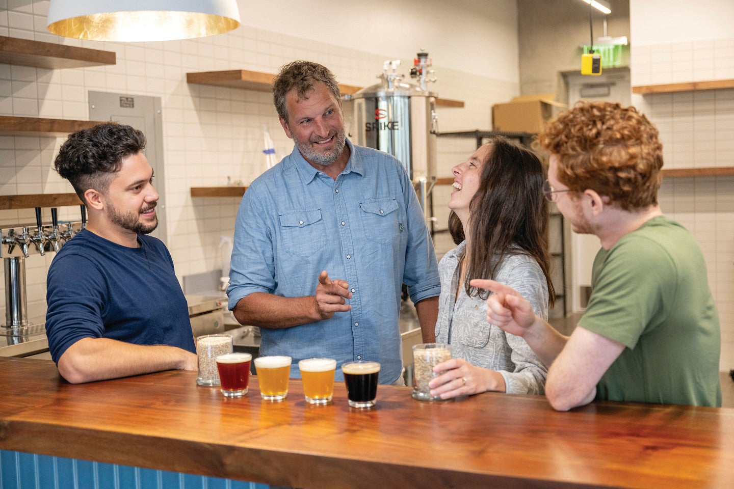 Brewing Innovation students