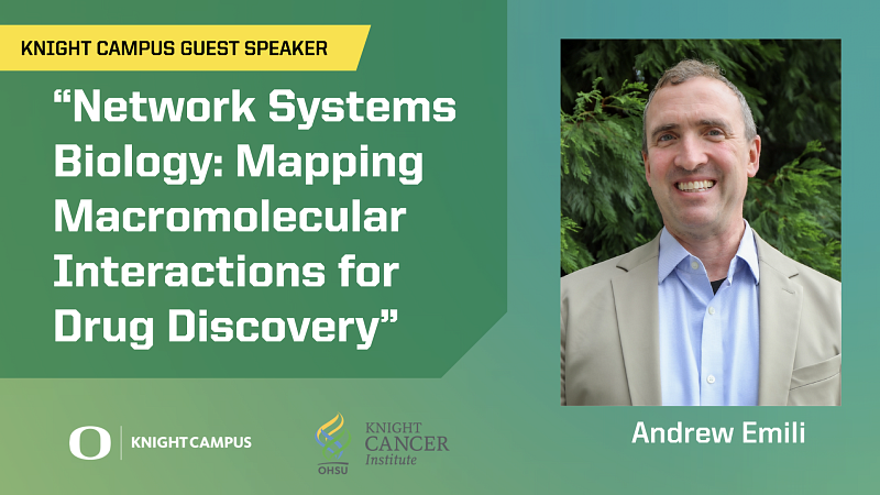 Slide for Network Systems Biology talk by Andrew Emili