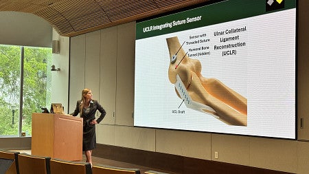 Kaylee meyers, Defending her PhD thesis