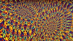 Abstract geometric art