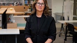 Dr. Susan Sokolowski in a design shop