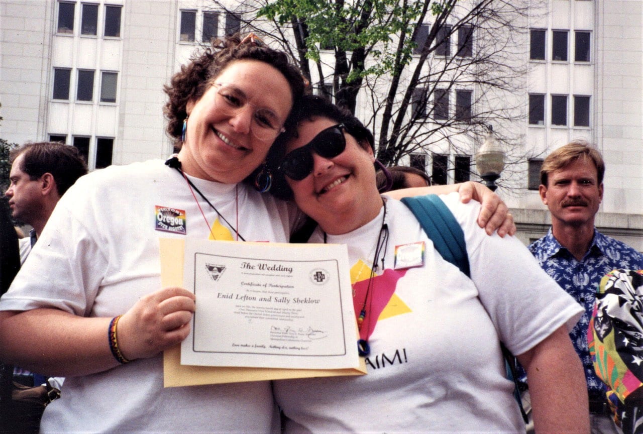 Sally Sheklow and Enid Lefton 1993