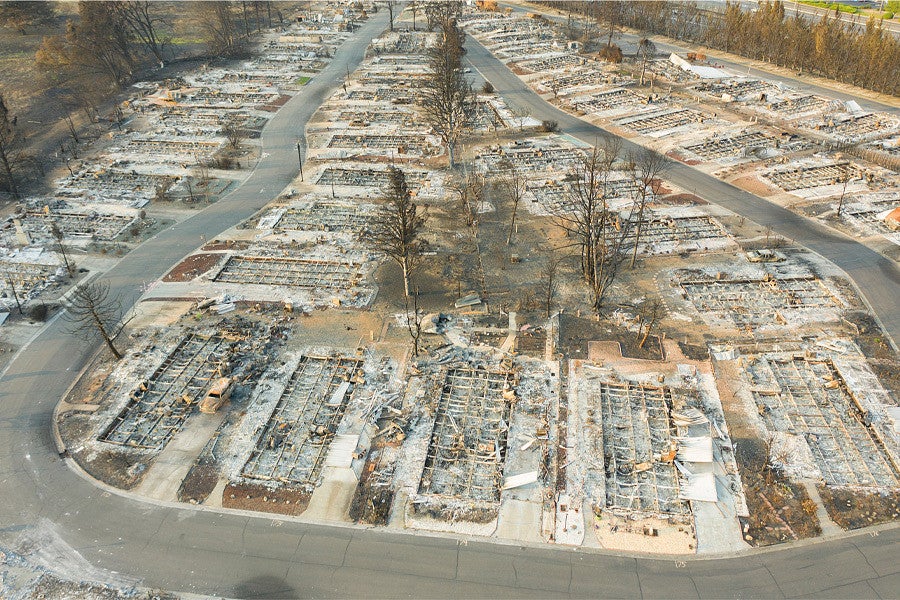 News header that shows the burned section of Almeda. 