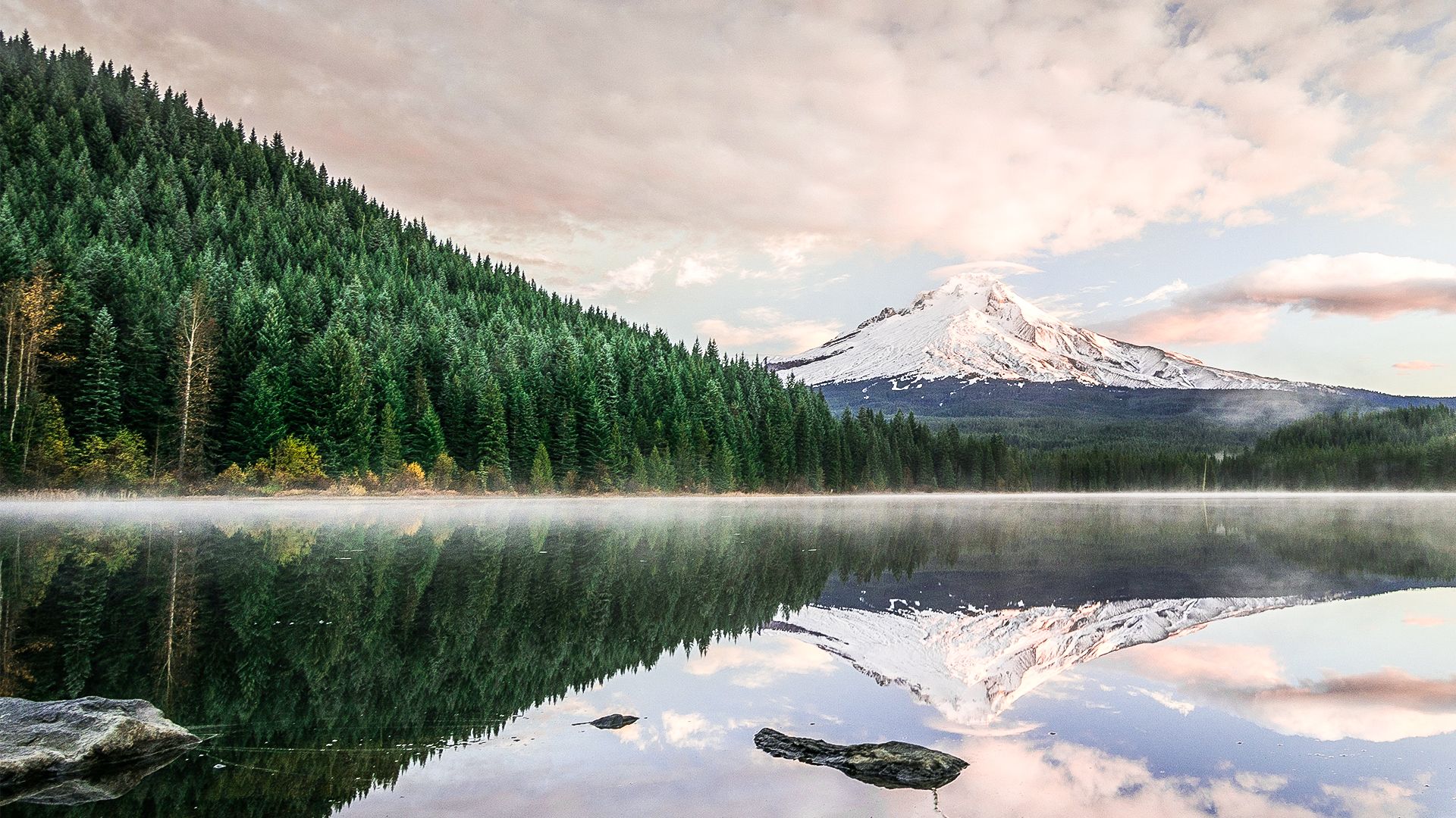 A scenic photo of Mount Hood, Oregon