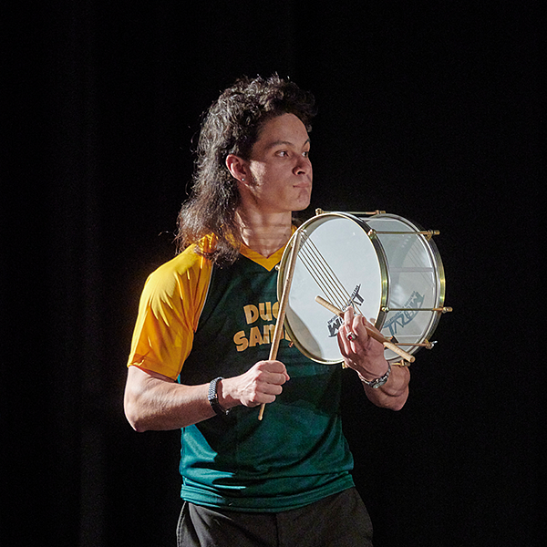 duck samba drummer