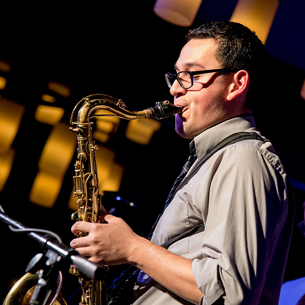saxophone player