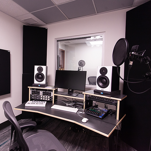 Audio production room