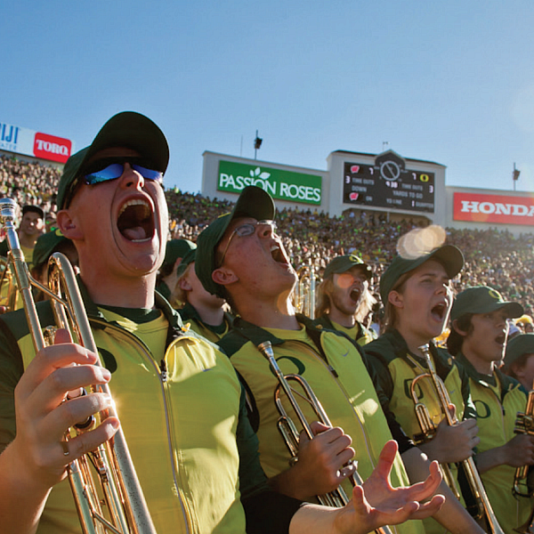 oregon marching band