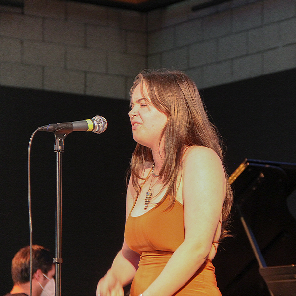 soloist singing