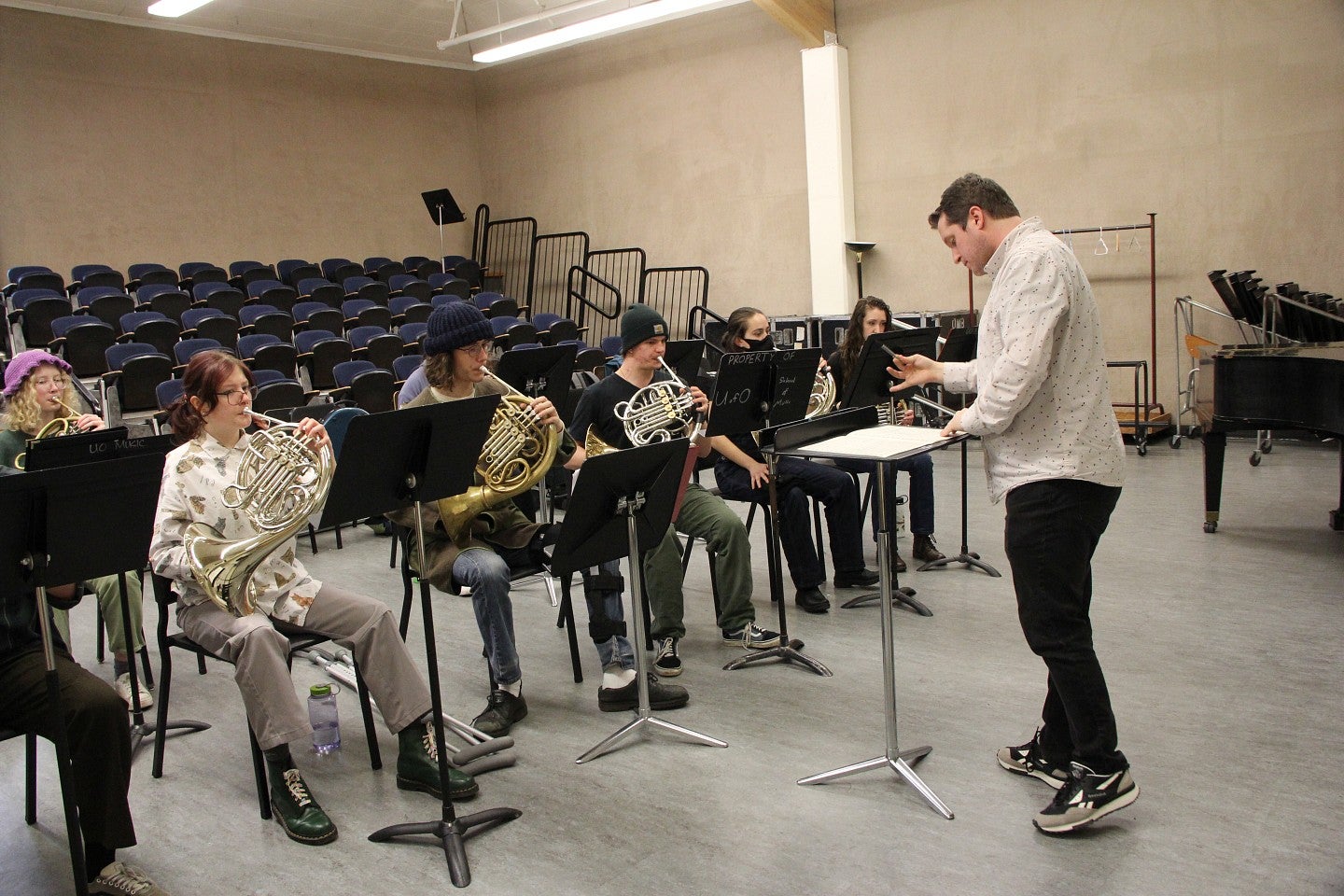 Justin Stanley teaching