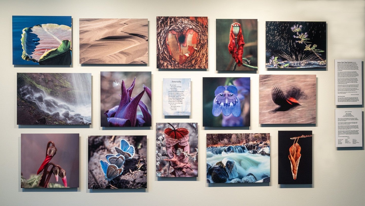 Katie’s dedication wall