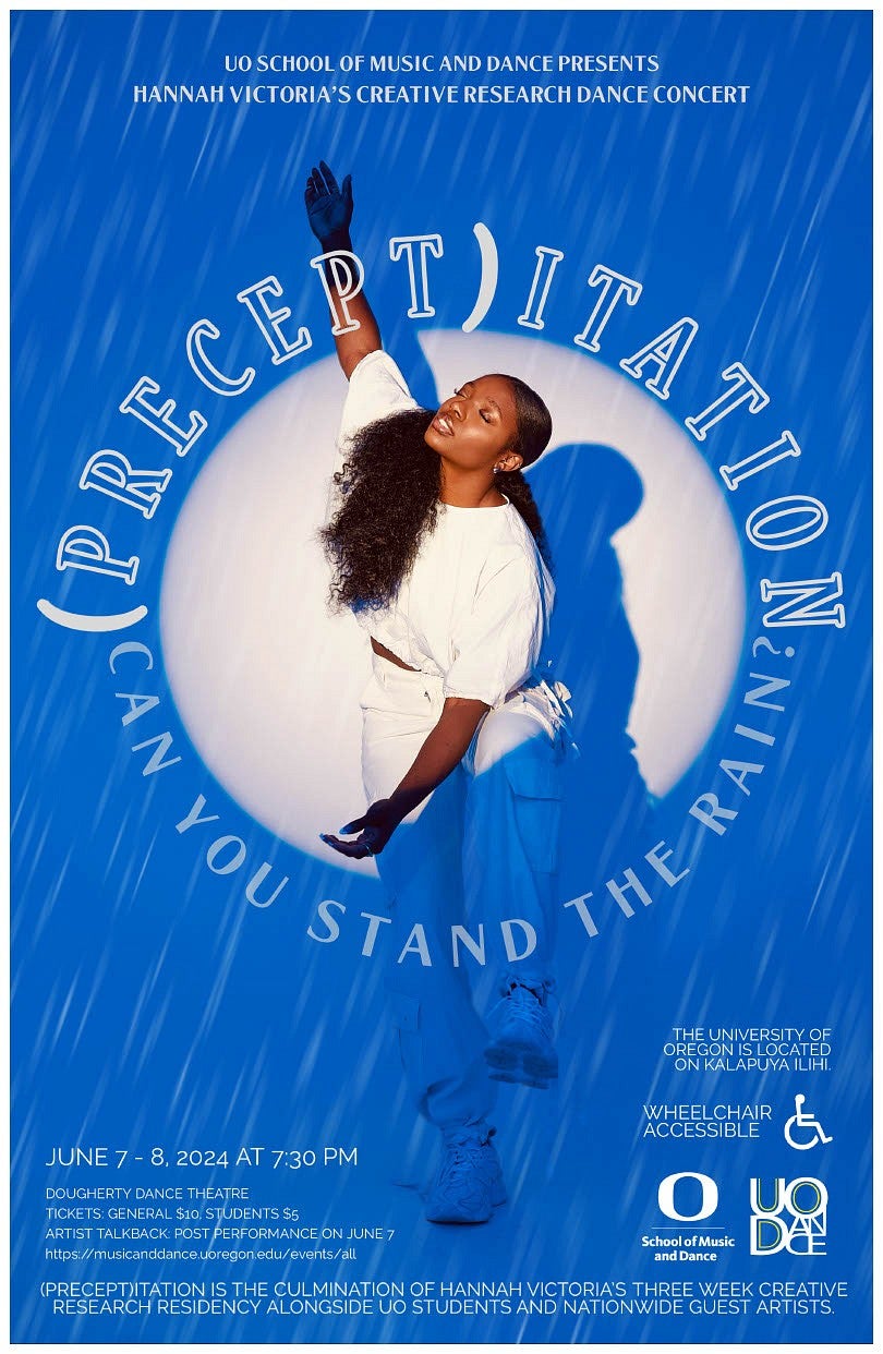 poster of Hannah Thomas dance concert