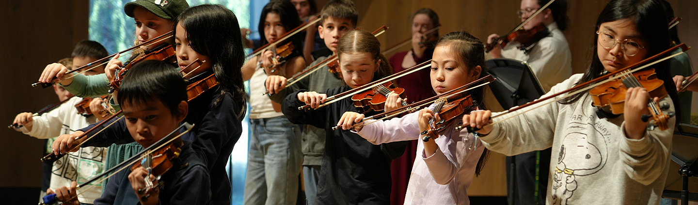 Community Music Institute violinist
