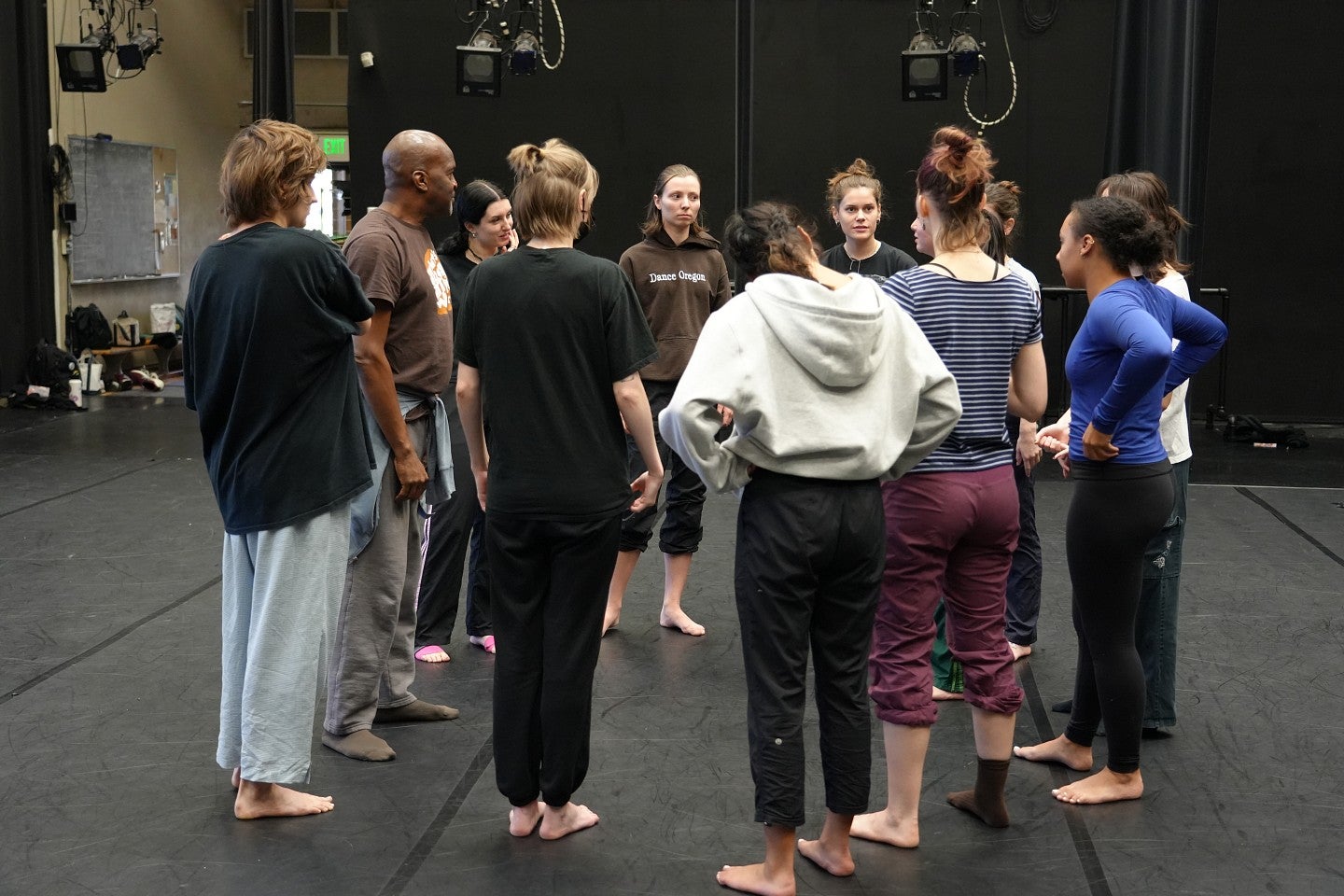 Vincent Thomas and students