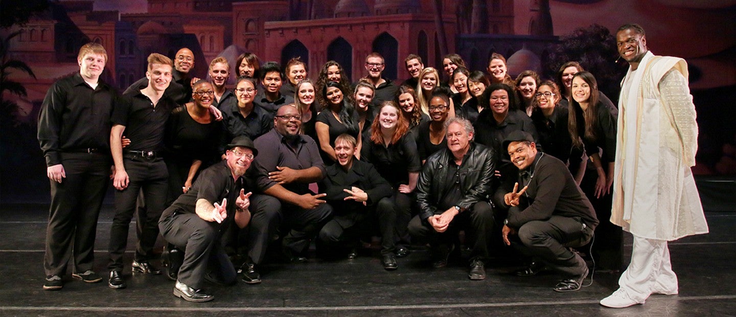 Gospel Ensemble posing