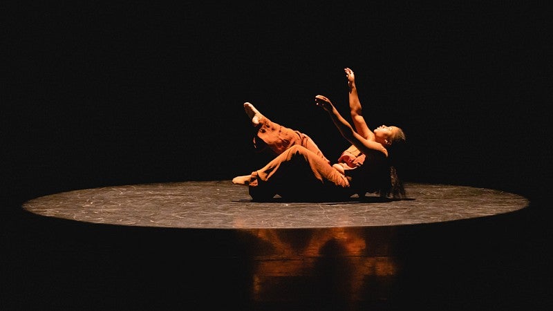 dancer performing solo
