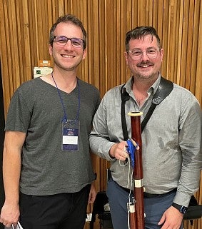 Brian McKee (BM ‘12) and Aaron Pergram (DMA ‘12)