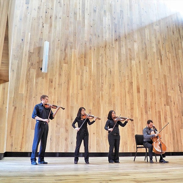 quartet in Berwick Hall