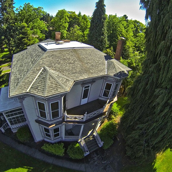 Aerial of Collier House