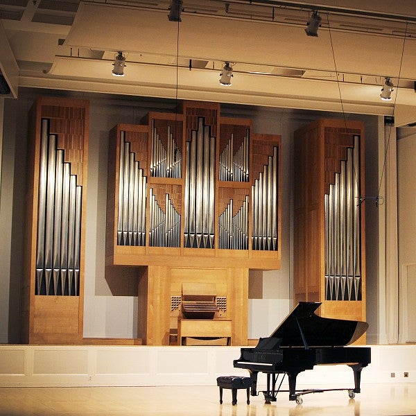 Beall Concert Hall stage