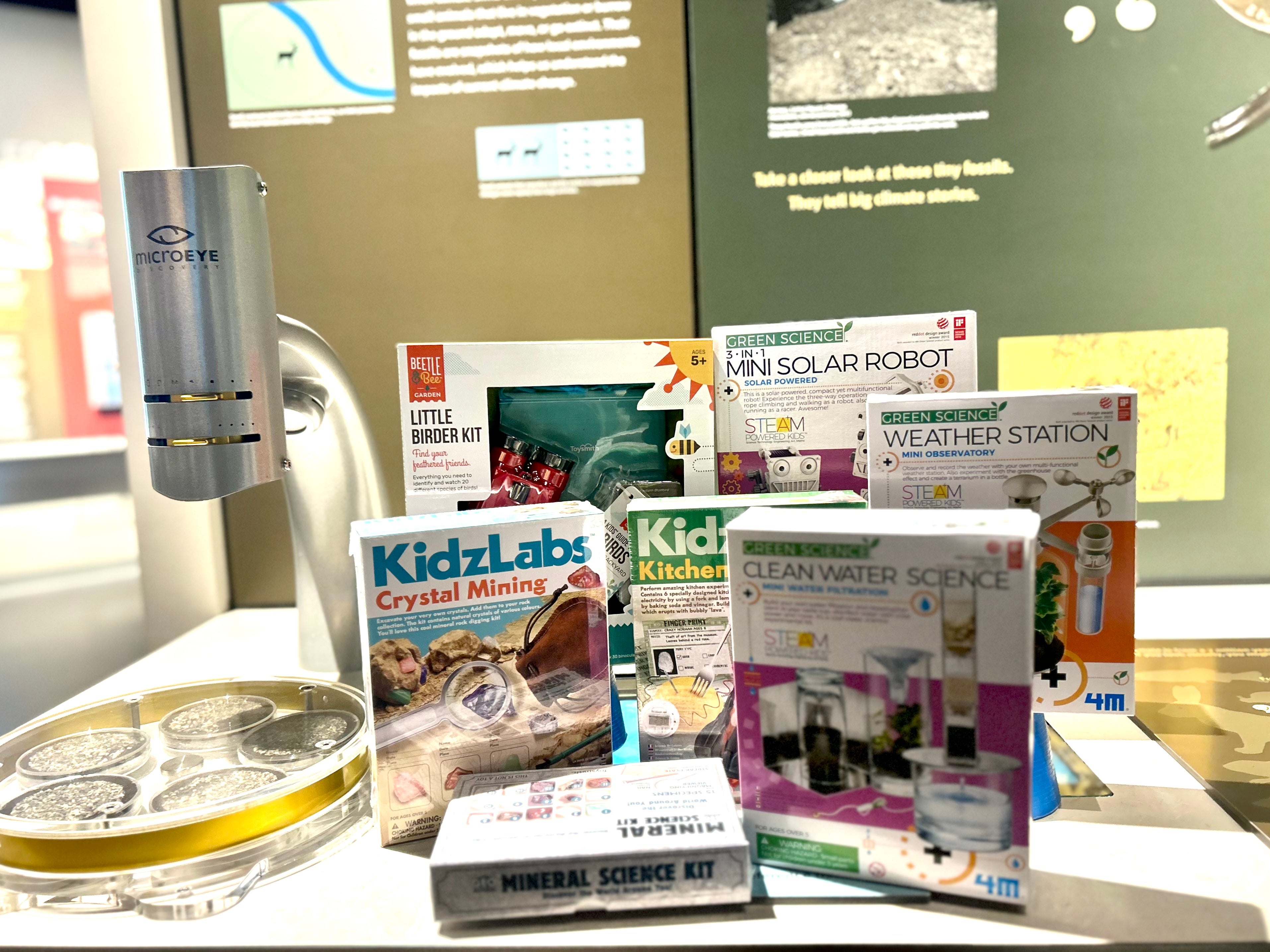 a selection of childrens activity kits