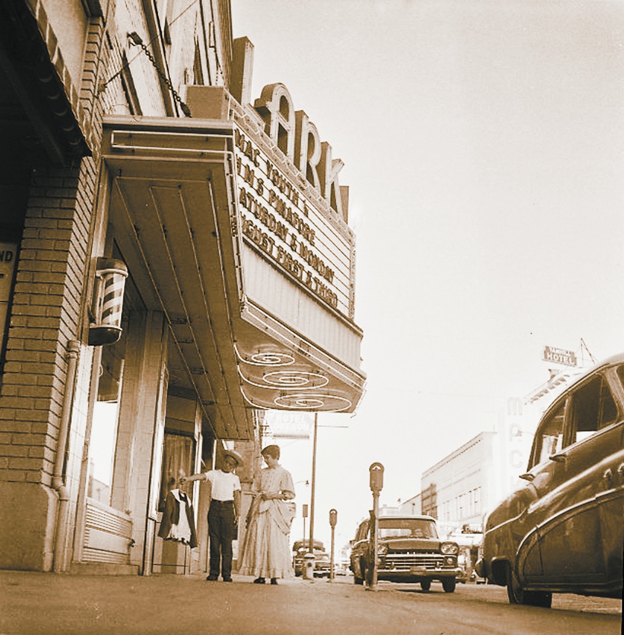 Exterior of Lark Theatre, July 27, 1959